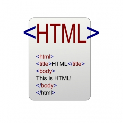 html logo