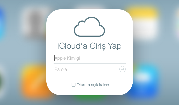 icloud sifre