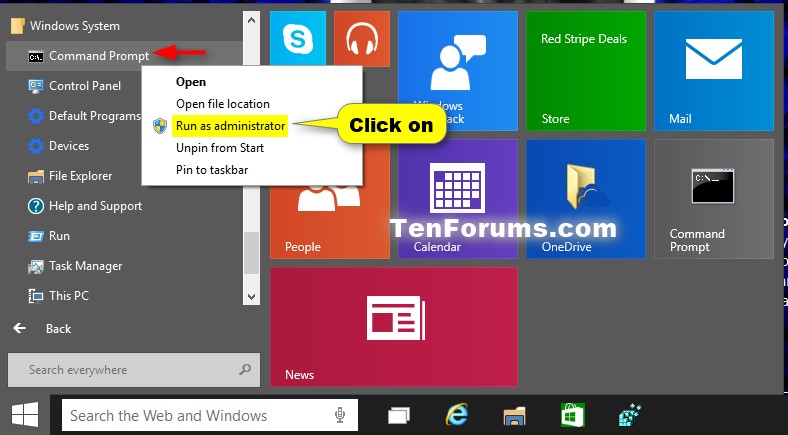 10011d1420301941 run administrator windows 10 a start menu 2