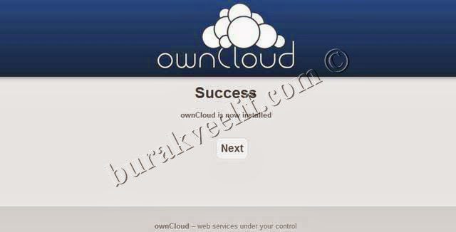 owncloud setup-3