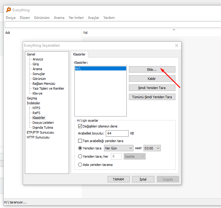 everything search google drive da nasil calistirilir 01