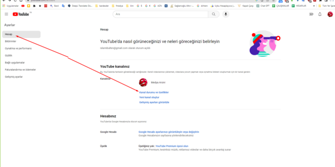 Youtube kanalı başka kişileri yönetici olarak ekleme