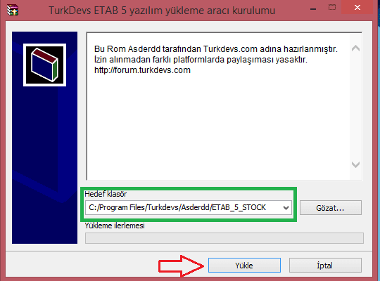 general mobile e tab 5 orjinal rom yukleme eski haline getirme ilk gunku gibi yapma 3