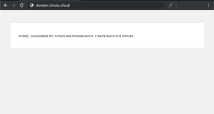 briefly unavailable for scheduled maintenance message wordpress