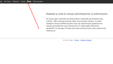 google drive kota sorunu cozumu 01