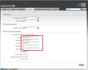 AP MODE NETWORK