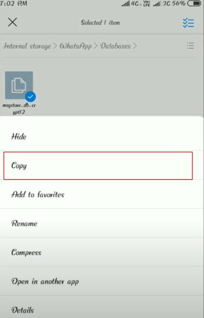 whatsapptan gbwhatsappa nasil kopyalanir 17
