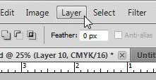 select the layer you want to move