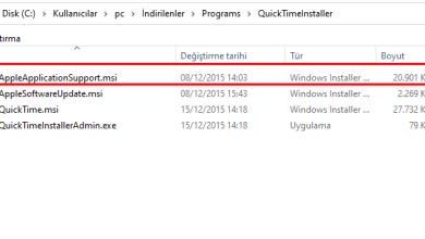 please install apple application support quicktime error hatasi 02