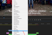adobe premiere de timeline da video degistirmek 01