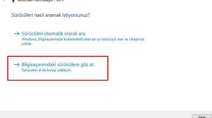 bilgisayarin telefonu gormemesi cozumu mtp device bu inf dosyasinda bir hizmet bolumu gecersiz hatasi 1