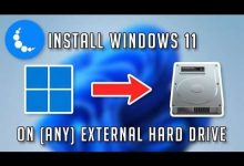 windows 11 10 u baska bir bilgisayar icin harici sabit diske yukleme 01