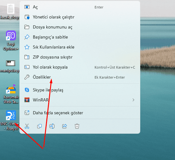 windowsta bir programi farkli kullanici olarak acma farkli kullanici olarak calistir kisayol 2
