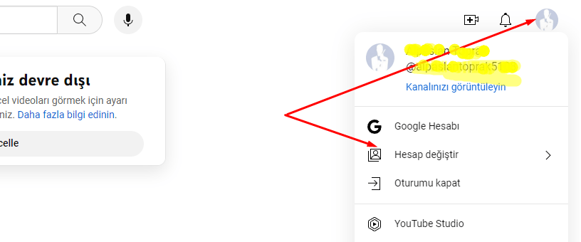youtube kanala baaka kiaileri ya netici olarak ekleme 04