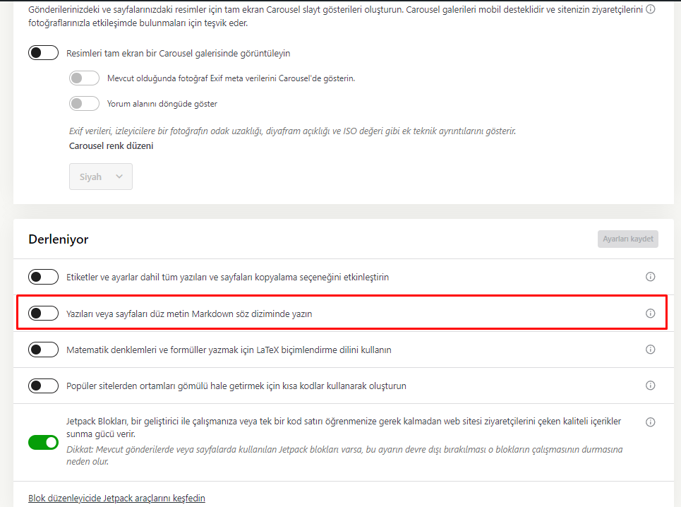 wordpressde yazi duzenlerken icerik degisme hatasi