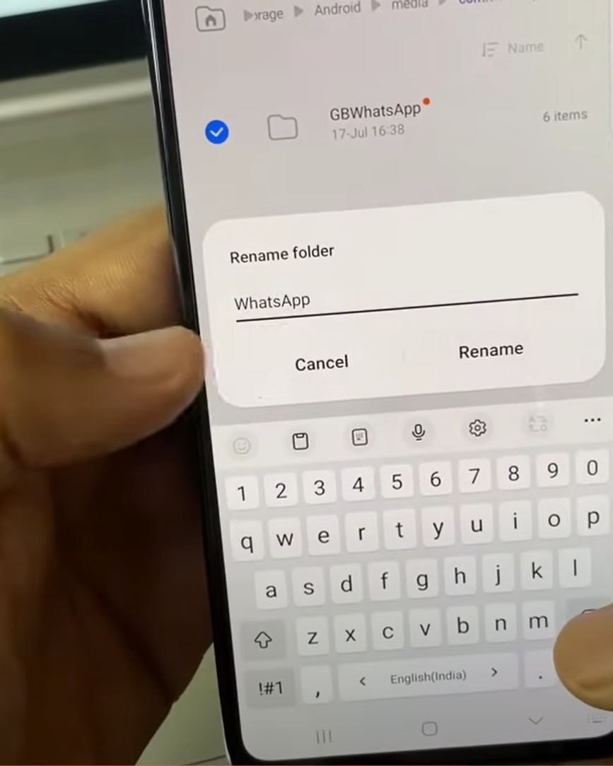 gbwhatsapp i normal whatsappa tasimak 50