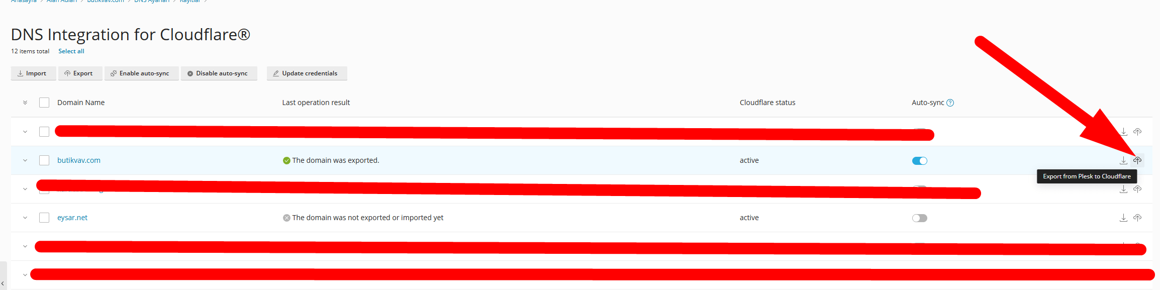 hetzner plesk icin dns ayarlari ve cloud flare dogru ayar yapilandirmasi 4