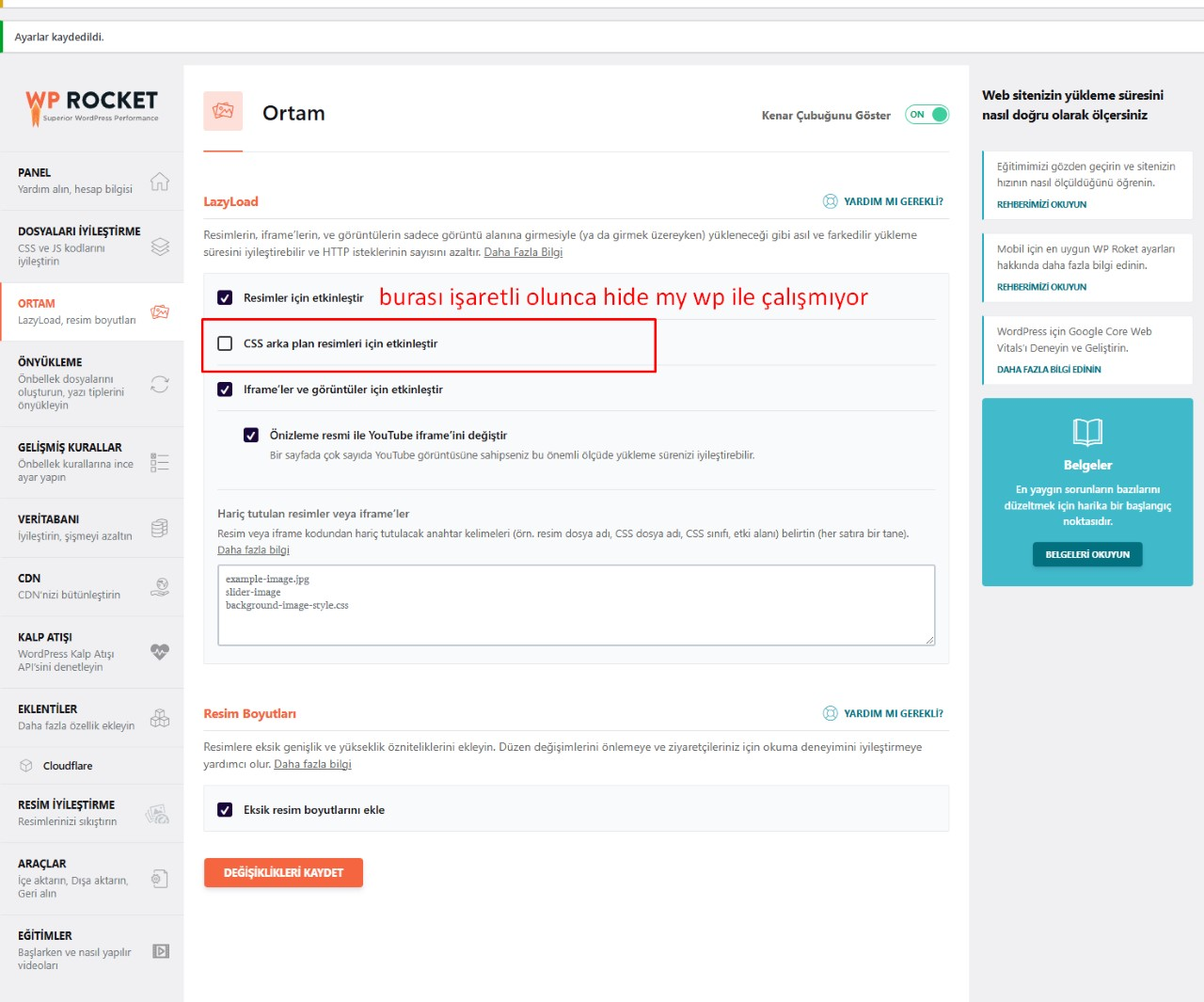 hide my wp ghost surekli ana sayfaya yonlendiriyorsa ve sitenizi bozuyorsa