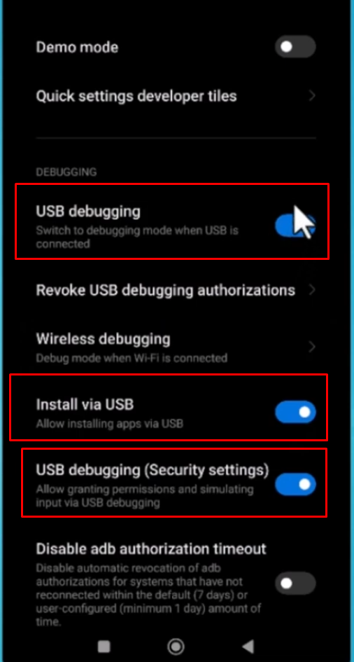 xiaomi ekran paylasimi telefona uygulama yuklemeden pc ile paylasim scrcpy